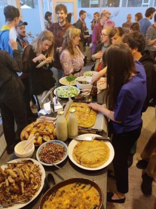 Recipes for a book launch