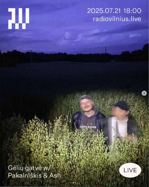 Weathering, and other nomadic radio appearances